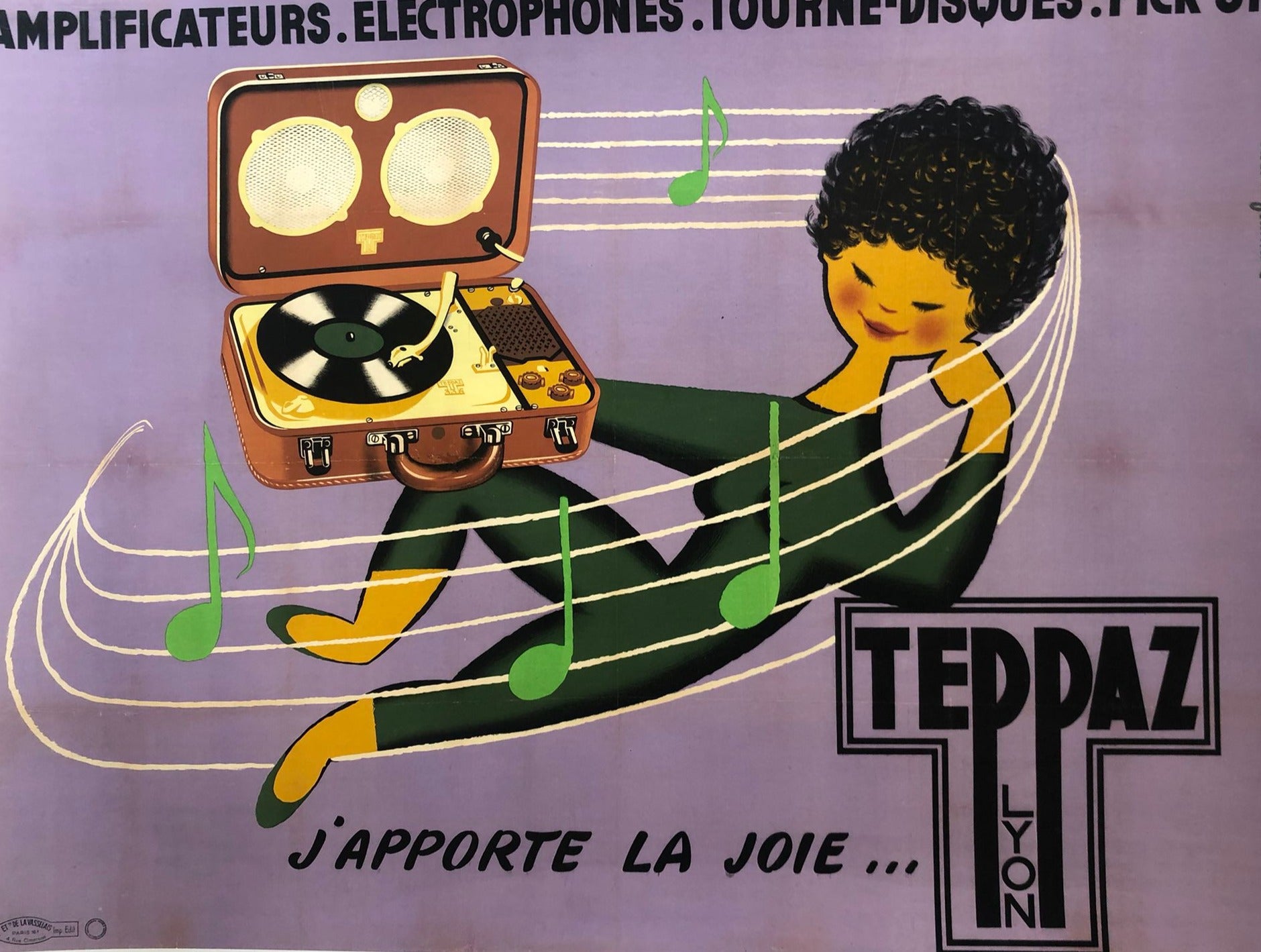 Teppaz Radio Advertisement by Alain Gauthier