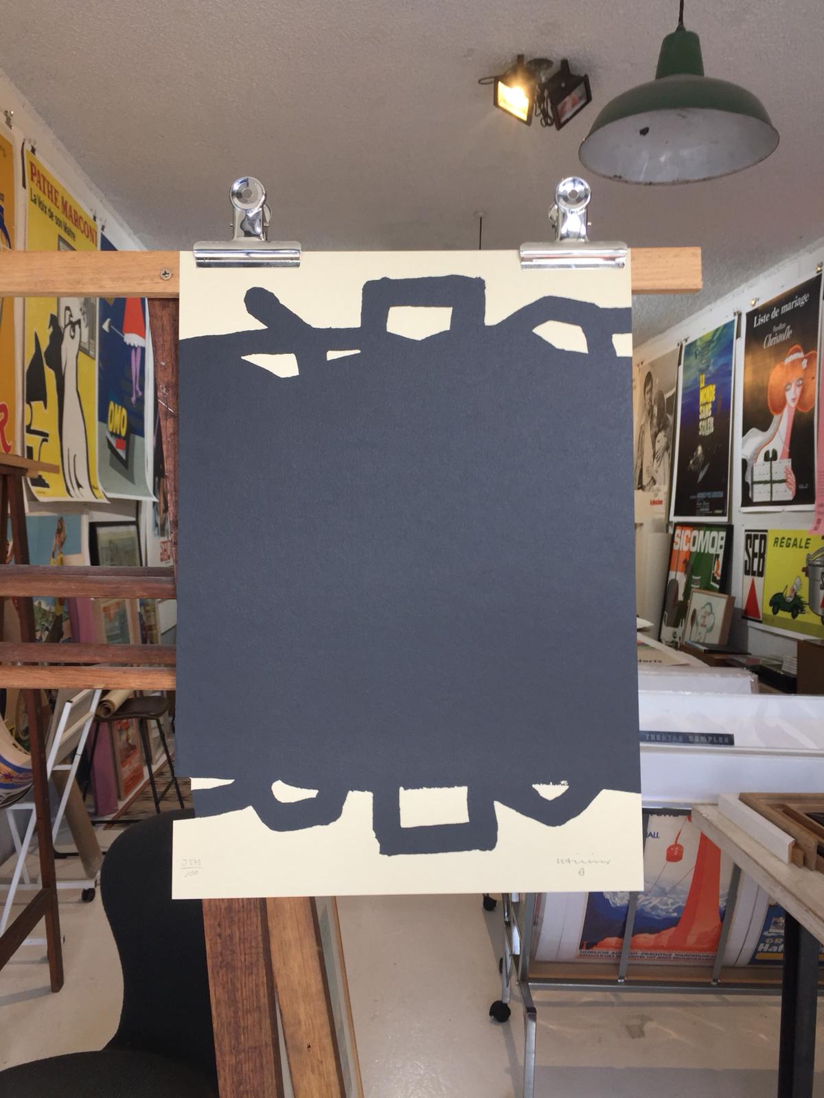 Eduardo Chillida signed Original Lithograph