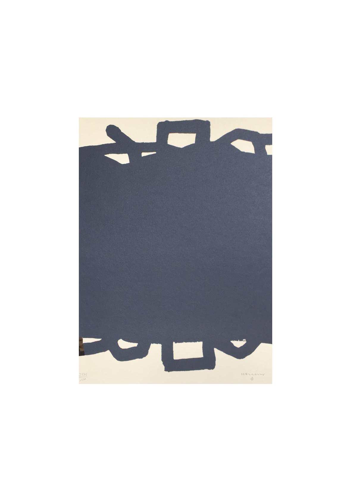 Eduardo Chillida signed Original Lithograph