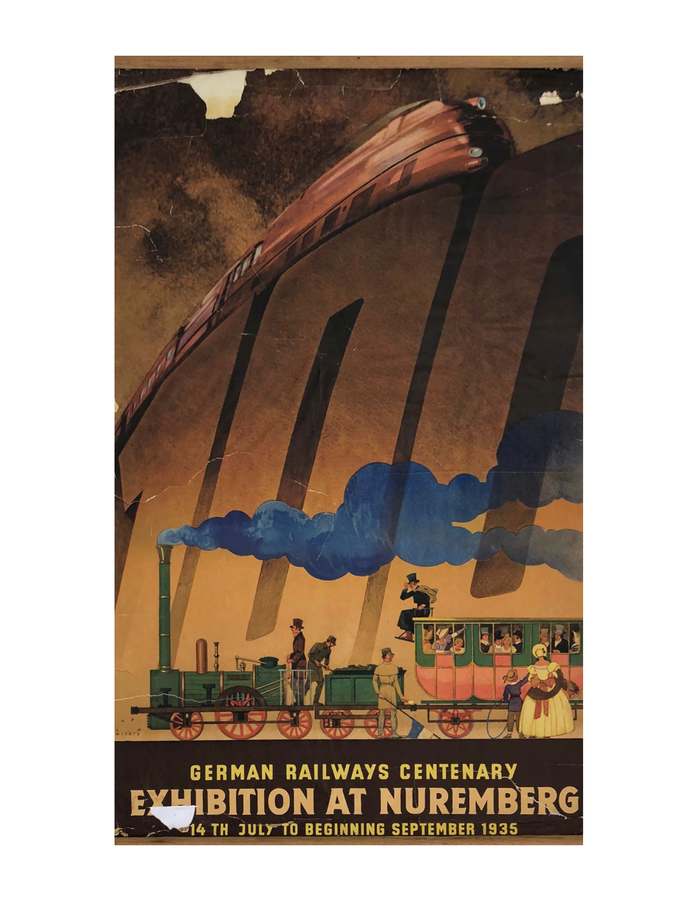 German Railways Exhibition by Wiertz