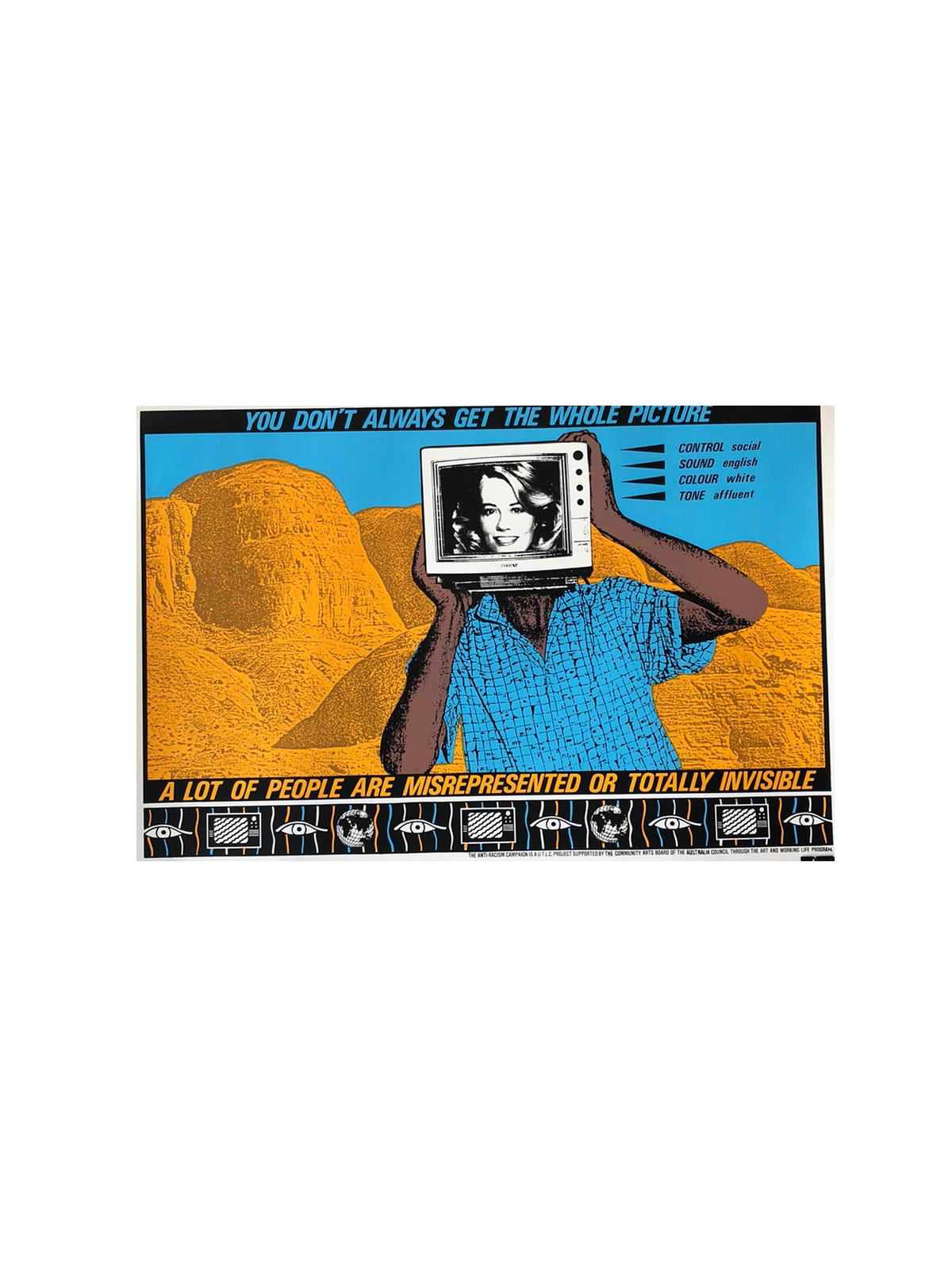 'You Don't Always Get the Whole Picture' Campaign Poster by Jayne Amble