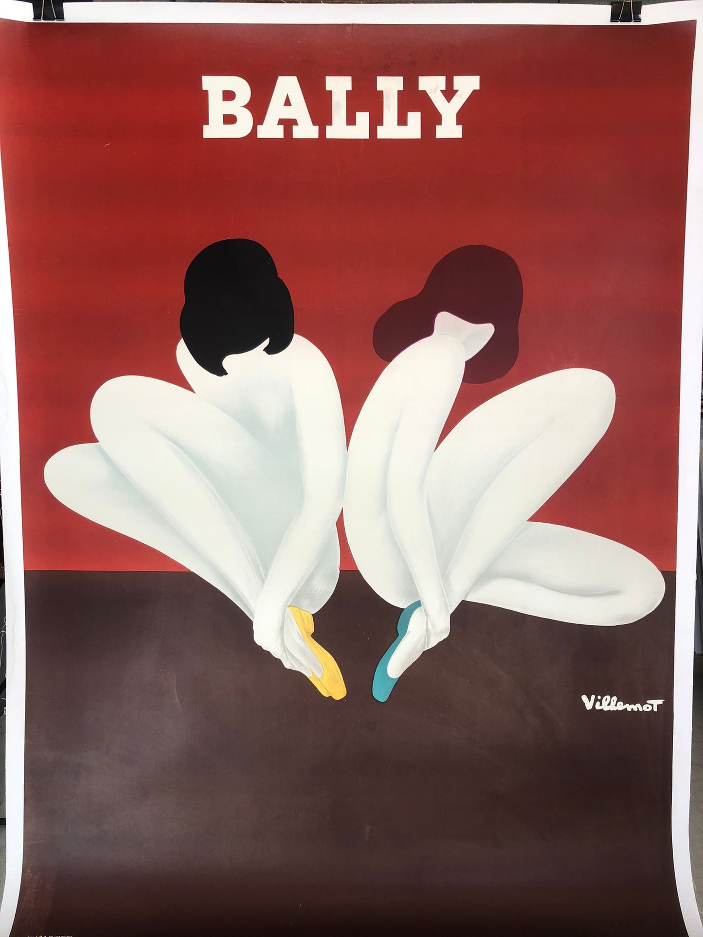Bally Lotus by Bernard Villemot