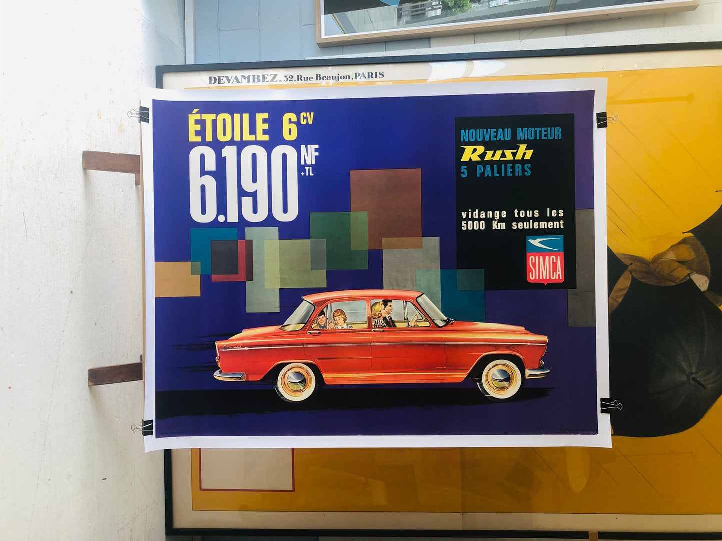 SIMCA Etoile Car Advertisement