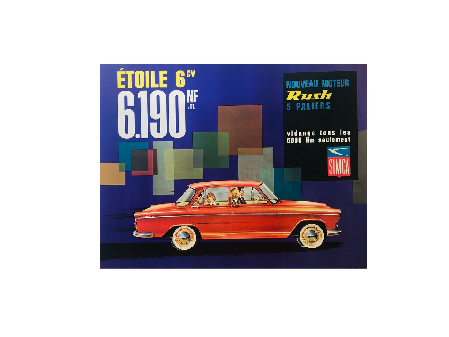 SIMCA Etoile Car Advertisement