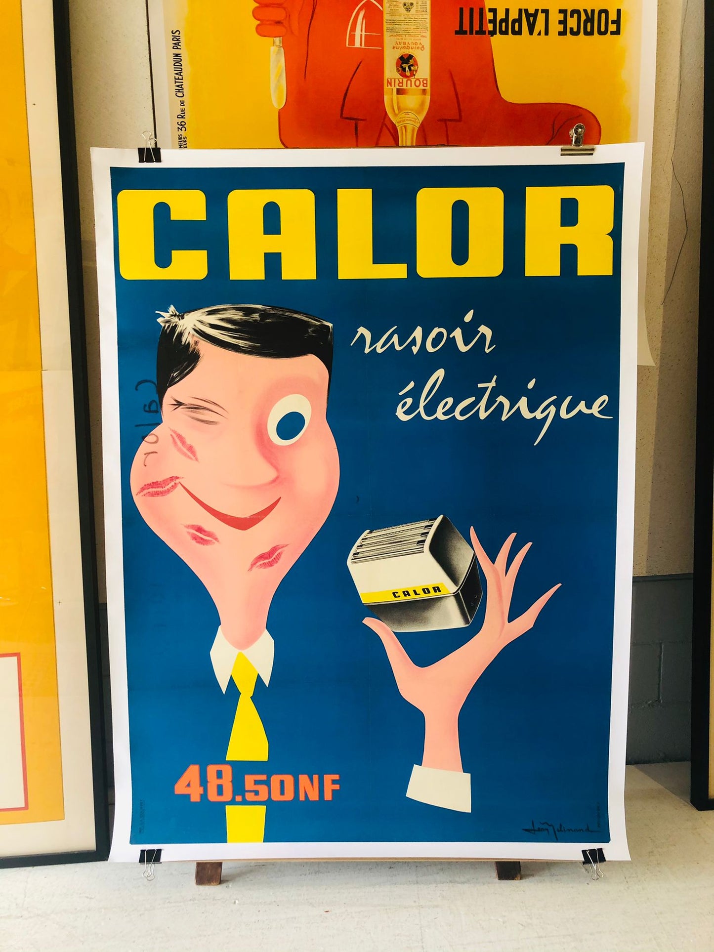 Calor Electric Razor Advertisement