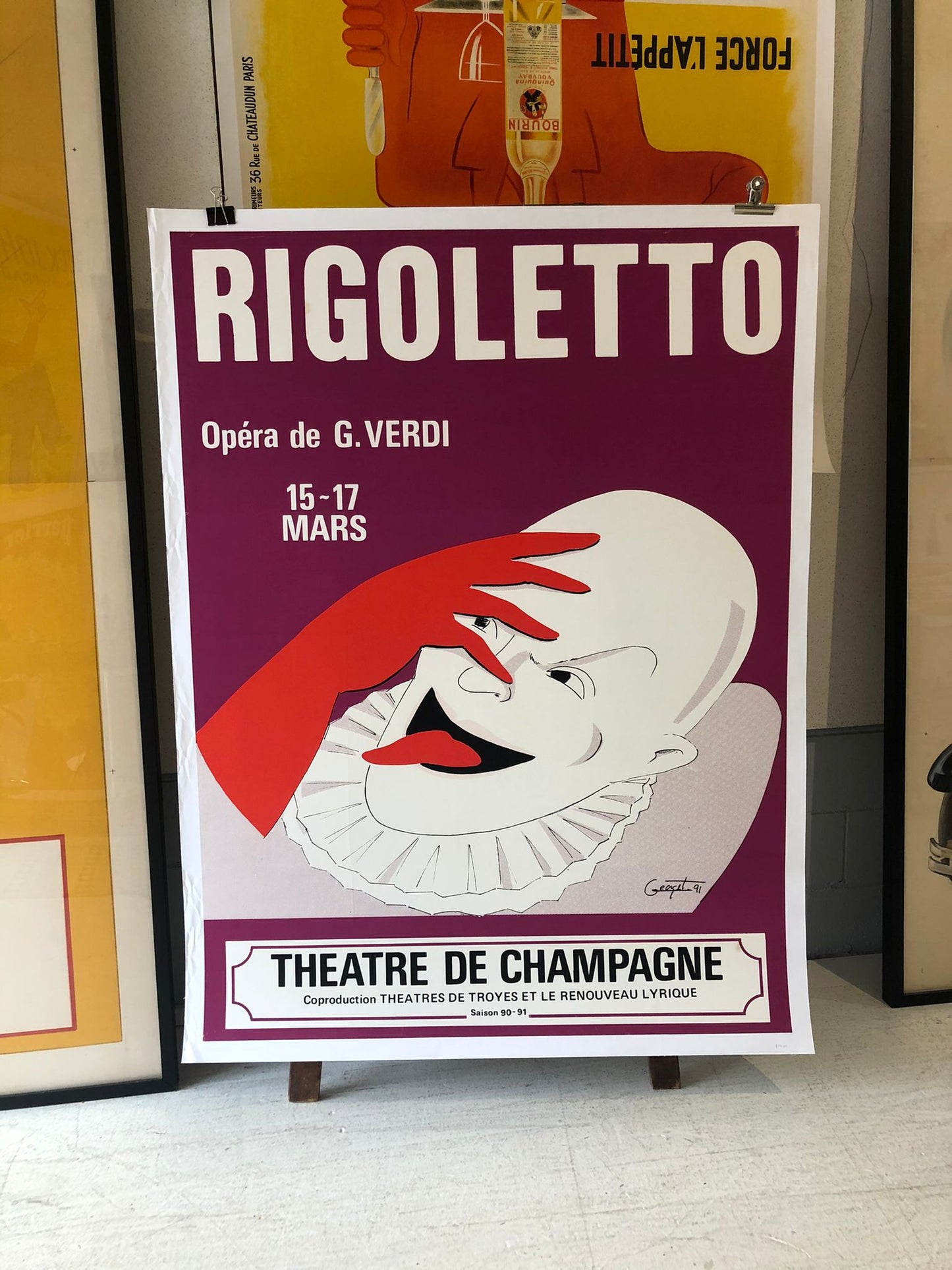 Rigoletto Theatre Poster