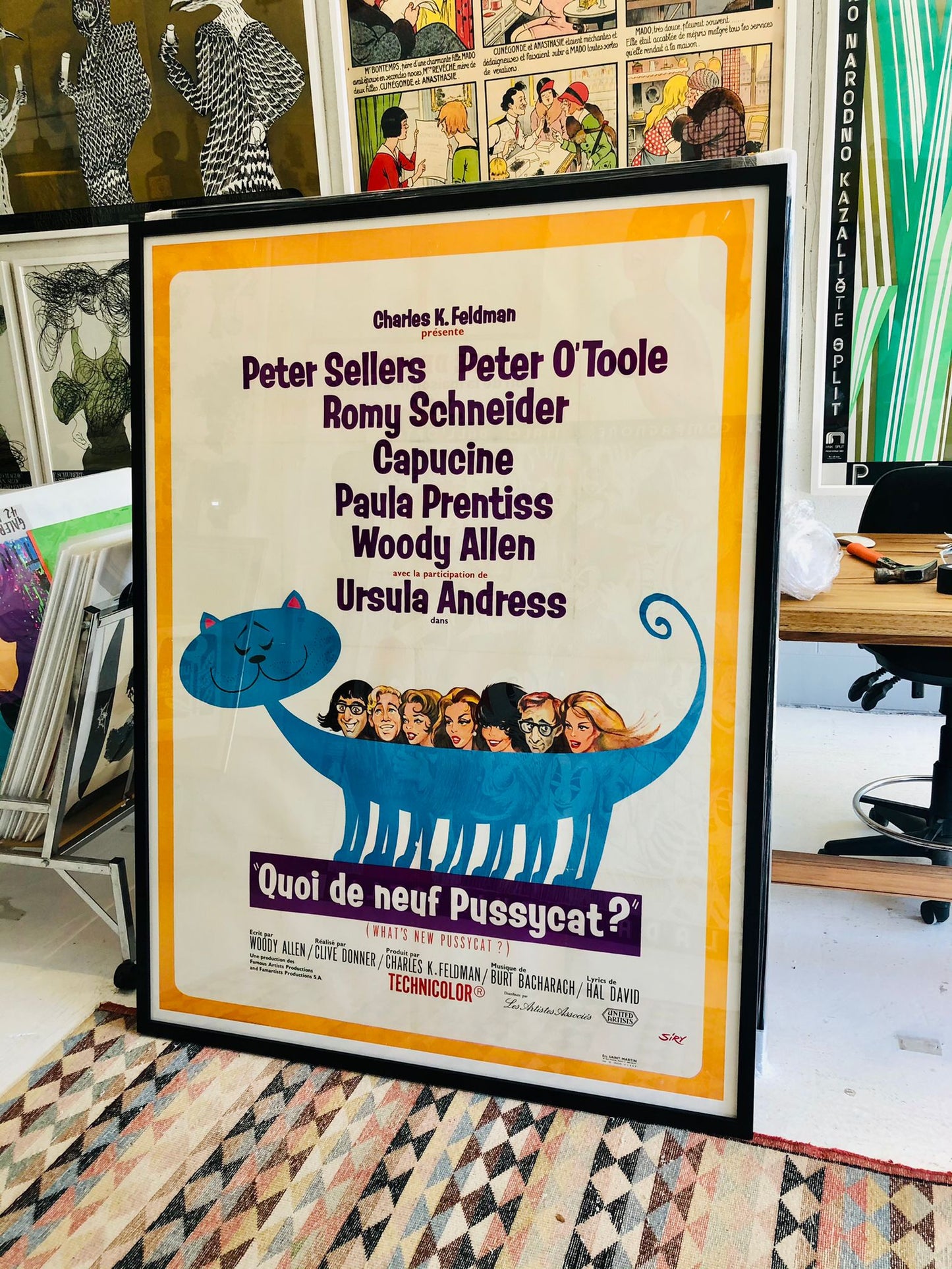 'What's New Pussycat?' Original Film Poster