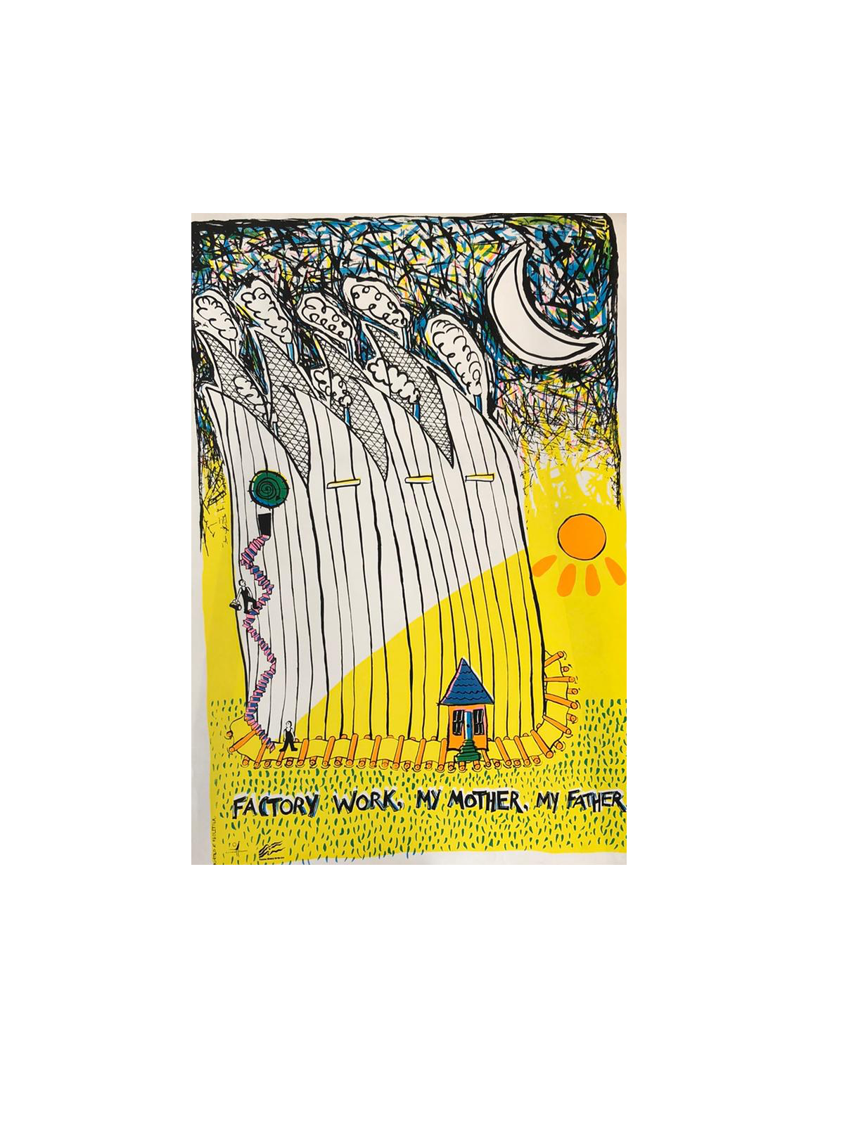 Factory Work, My Mother, My Father by Pamela Branas