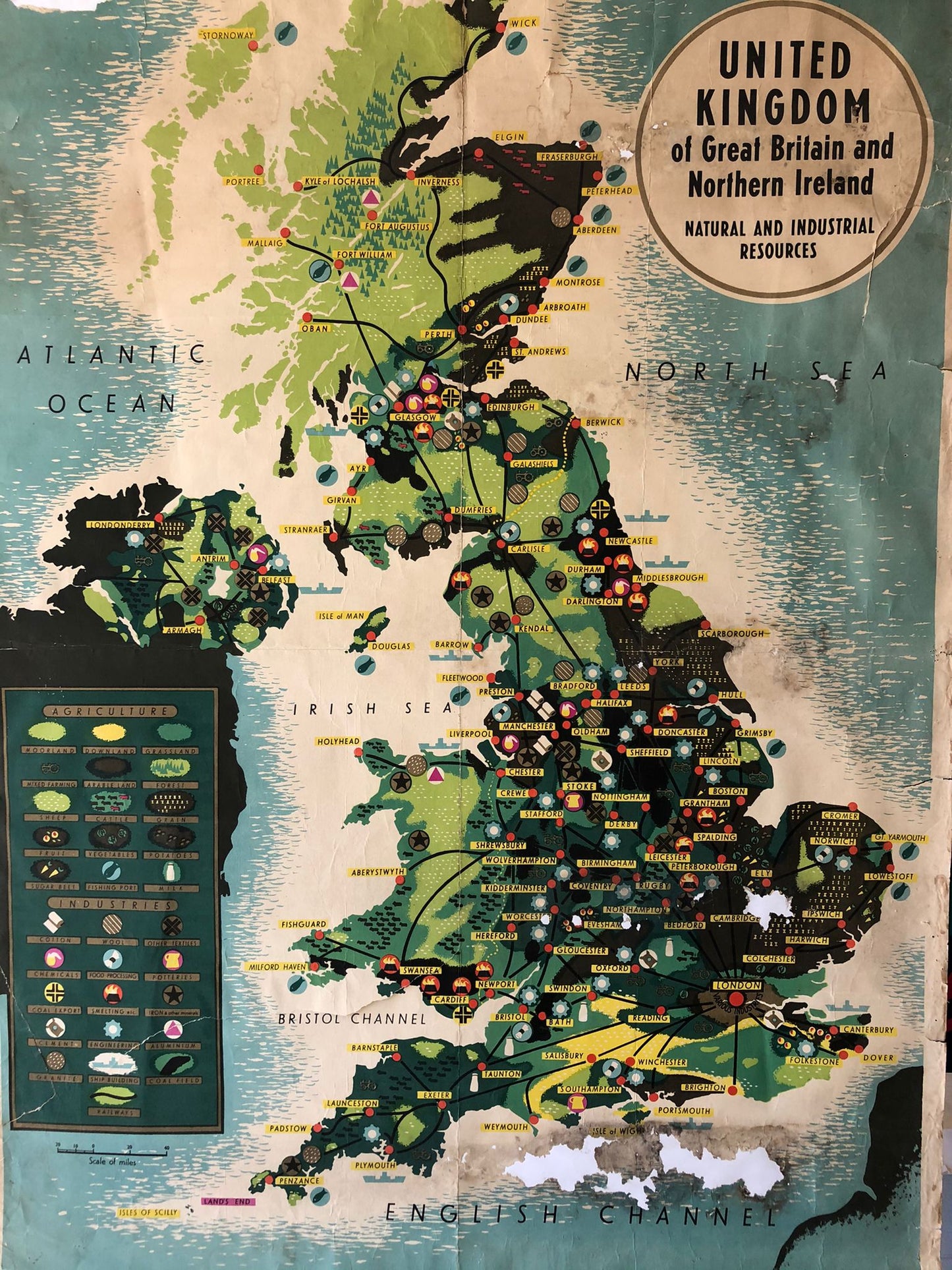 The United Kingdom Map