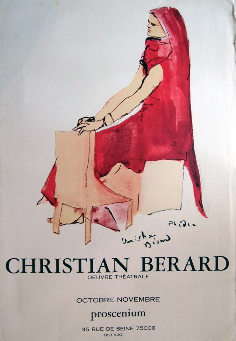 Berard Exhibition Poster
