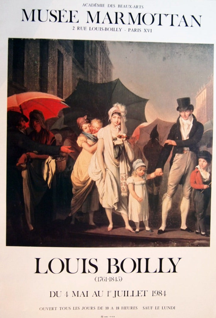 Boilly Exhibition Poster