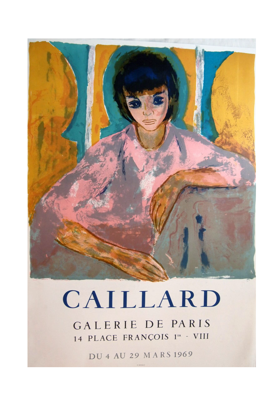Caillard Exhibition Poster