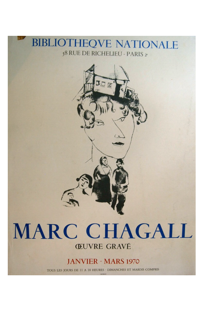 Chagall Exhibition Poster