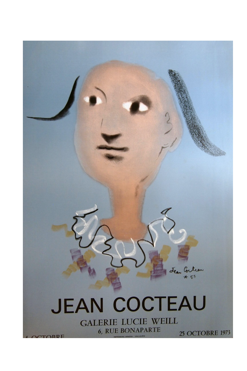Cocteau Exhibition Poster