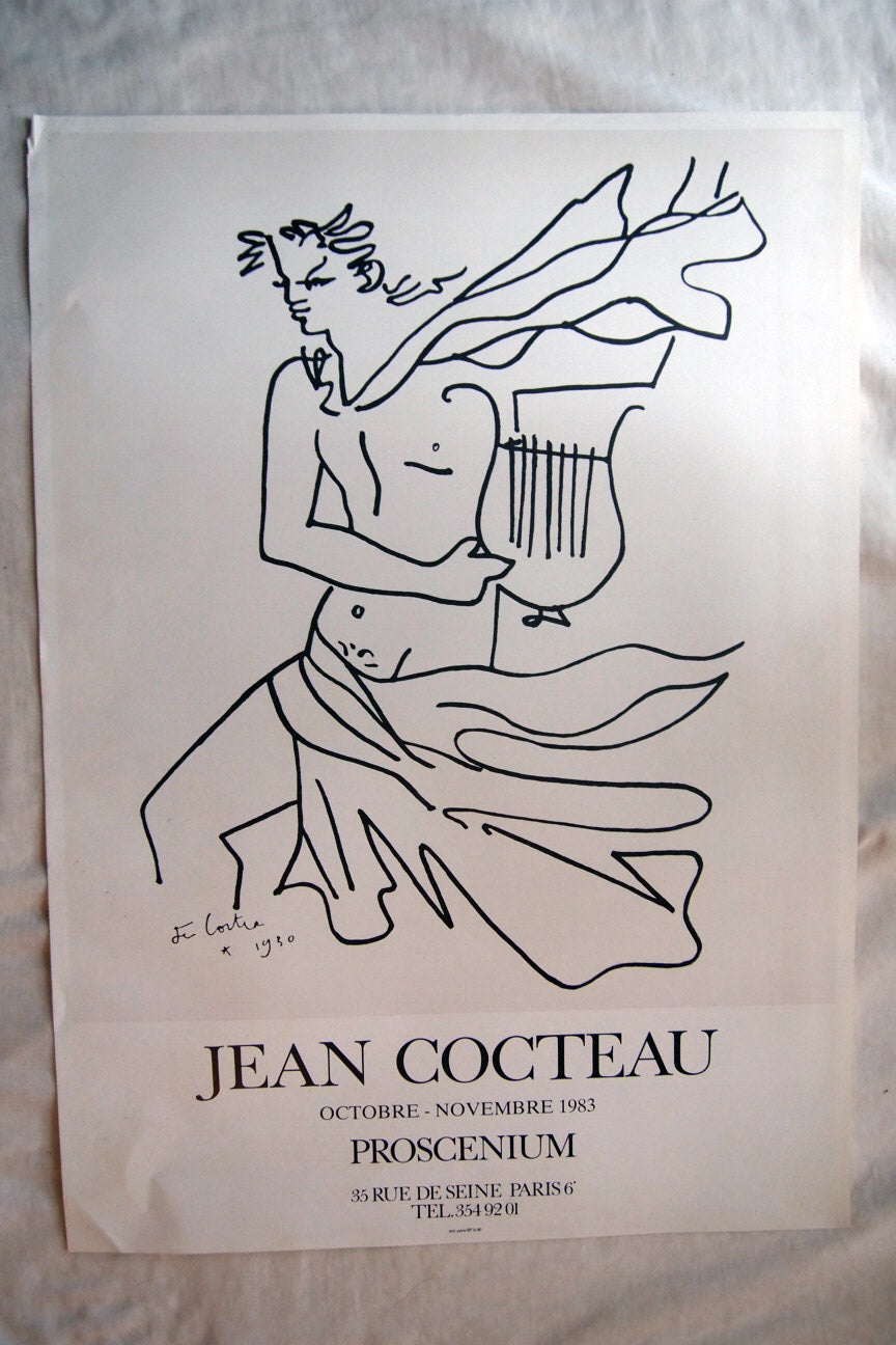 Cocteau Exhibition Poster