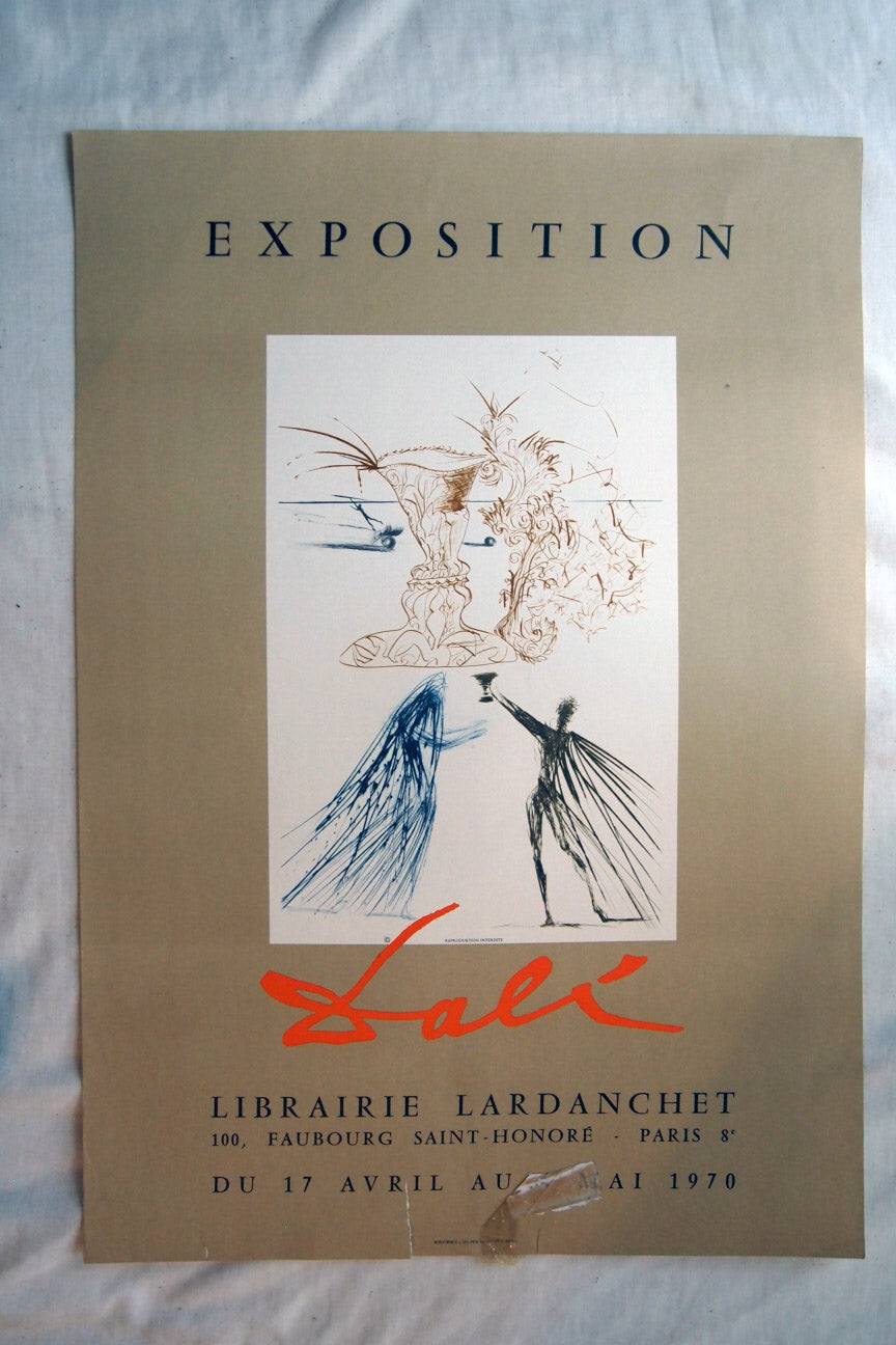 Salvador Dali Exhibition Poster