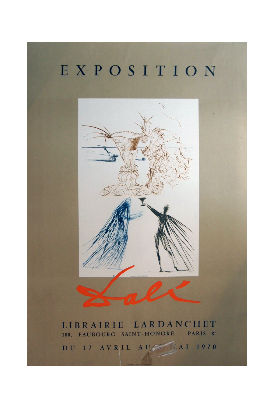 Salvador Dali Exhibition Poster