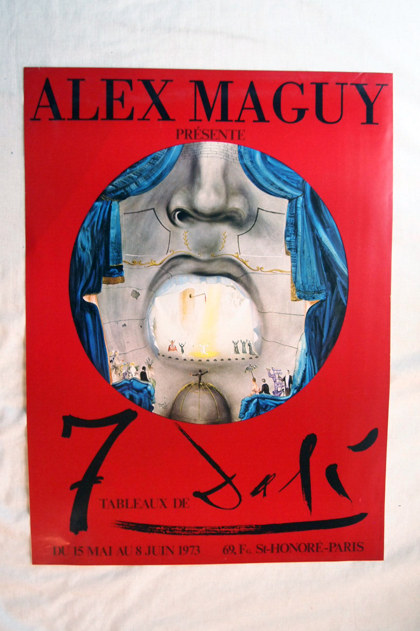Salvador Dali Exhibition Poster