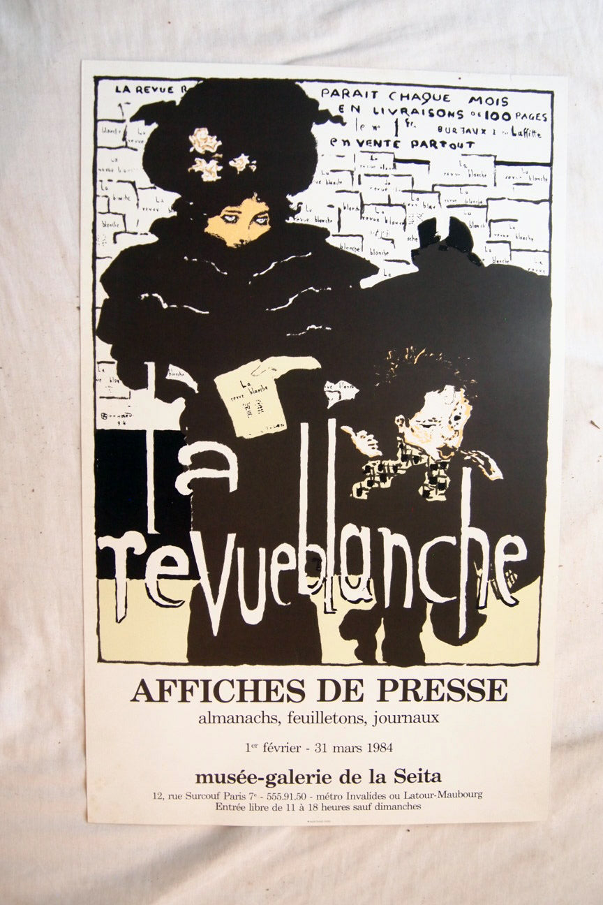 Bonnard for La Revue Blanche Exhibition Poster