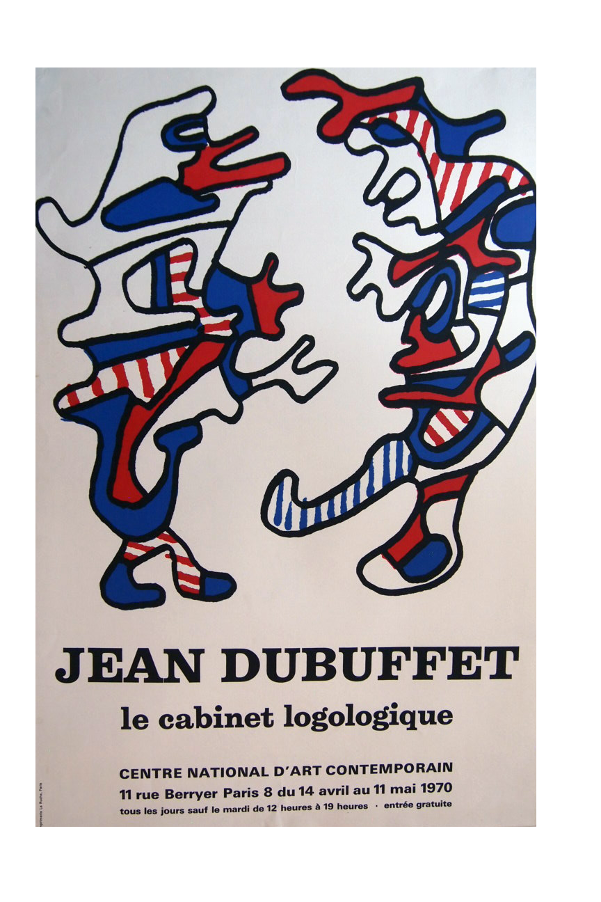 Dubuffet Exhibition Poster