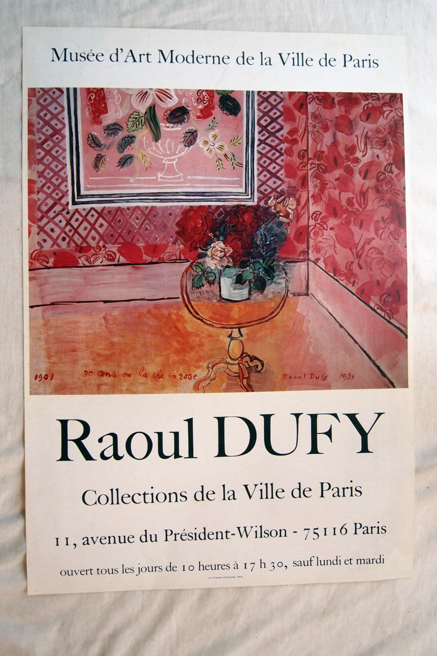Dufy Exhibition Poster