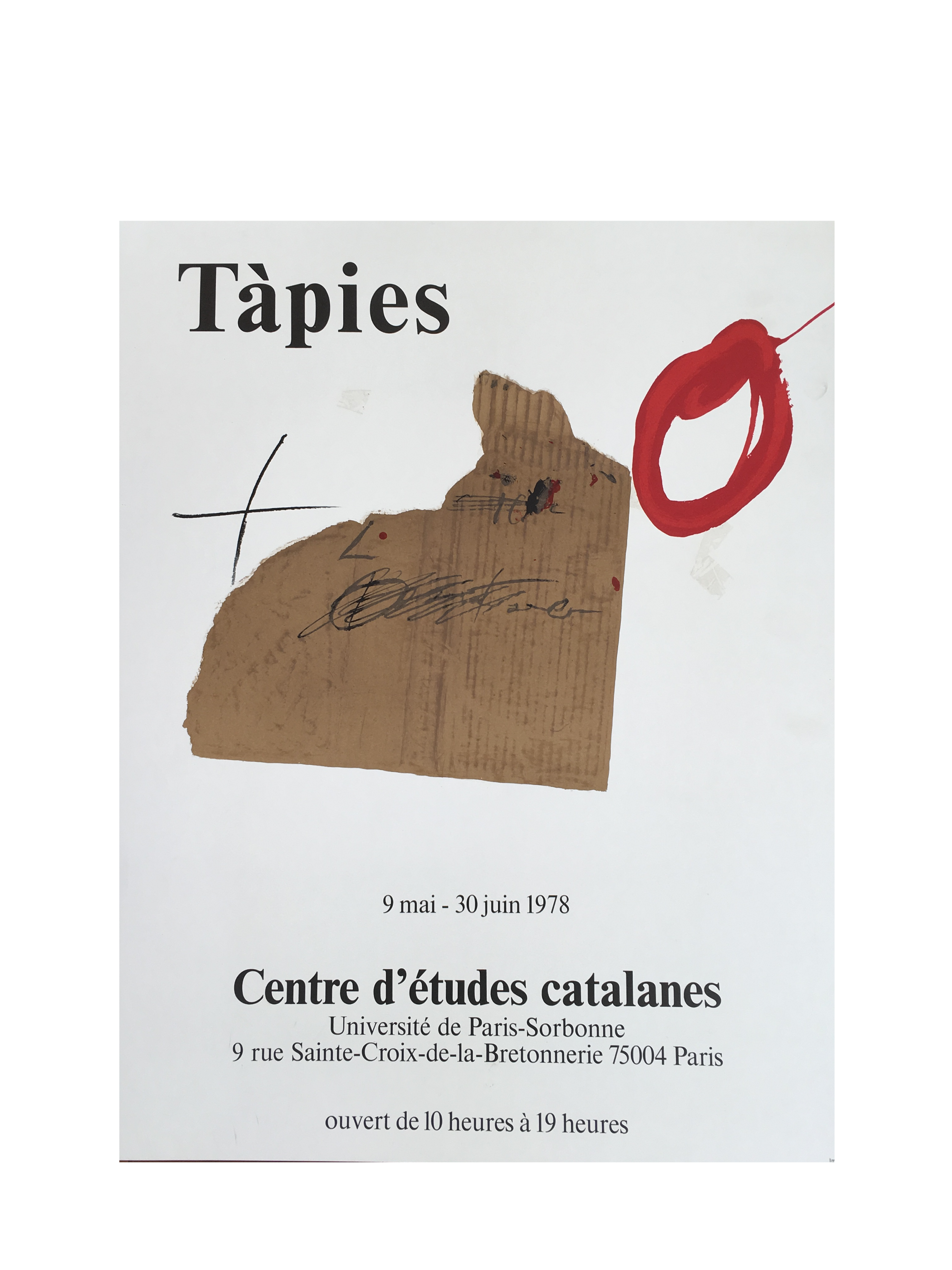 Tàpies, Centre d'études Catalanes