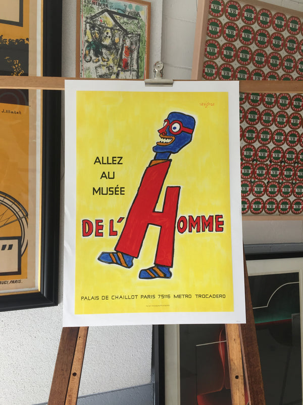 ☆貴重本人サイン入　SAVIGNAC Musee de L'affiche’82 ☆貴重本人サイン入 SAVIGNAC Musee de L'affiche'82 - メルカリ