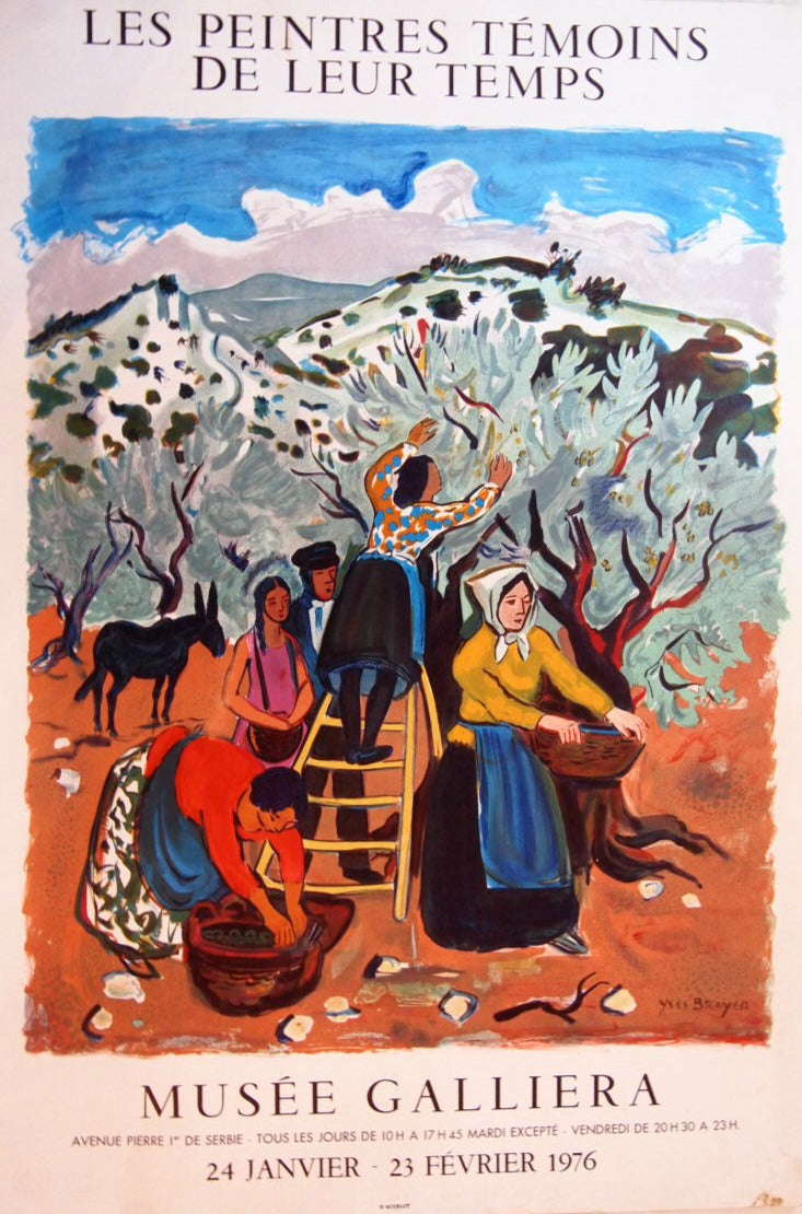 "The Painters Witness of the Times" Exhibition Poster