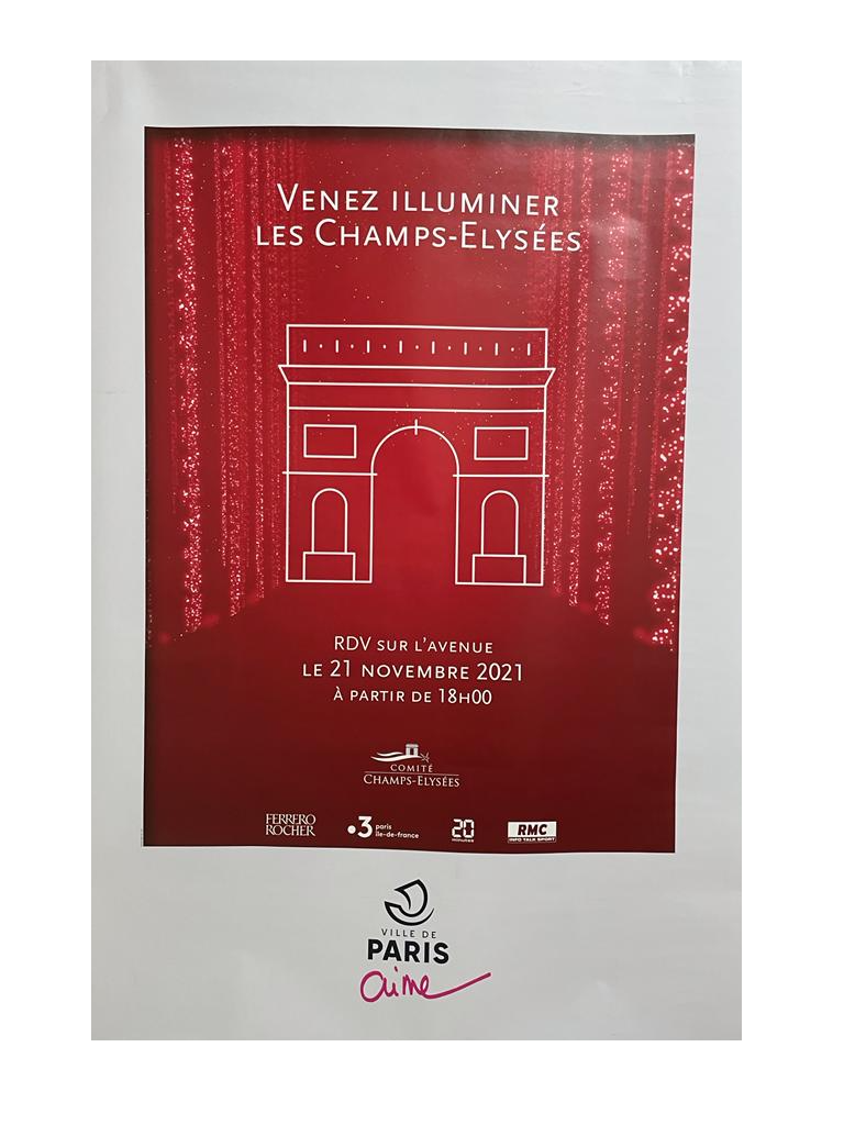 Come Illuminate the Champs Elysees