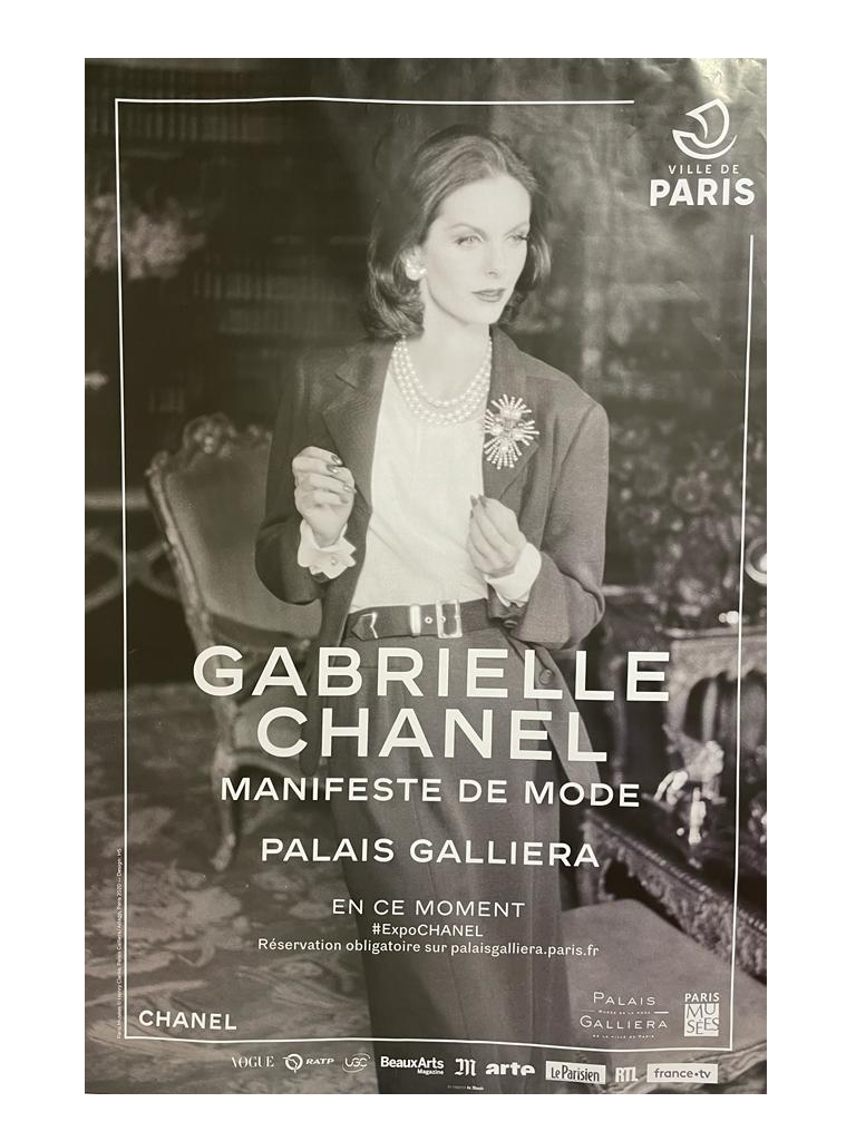 Chanel Exhibition Poster