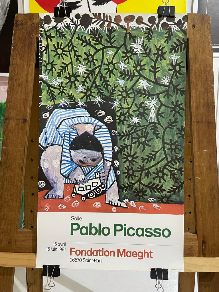 Pablo Picasso French Exhibition Poster