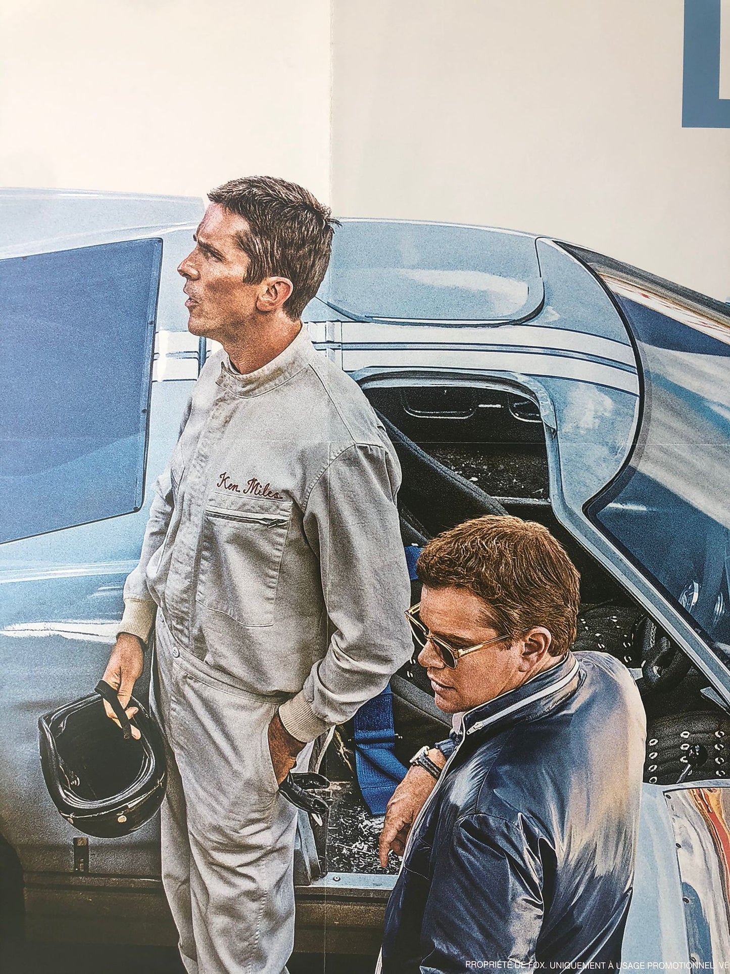 "Le Mans 66" Ford vs Ferrari Original Film Poster
