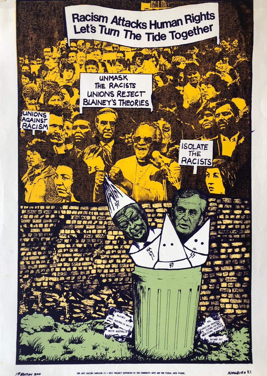 'Racism Attacks Human Rights' by Kivu Biro