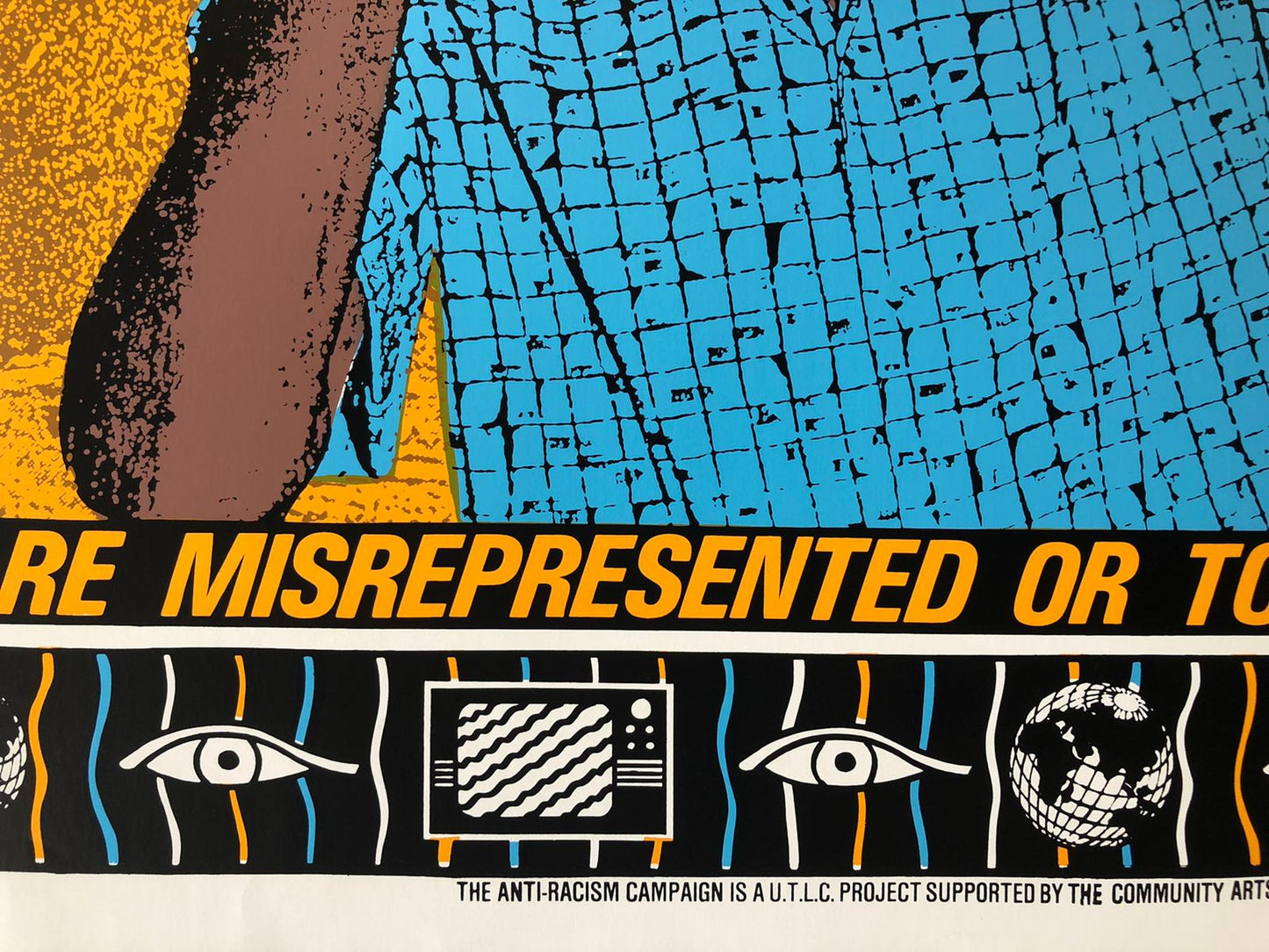 'You Don't Always Get the Whole Picture' Campaign Poster by Jayne Amble