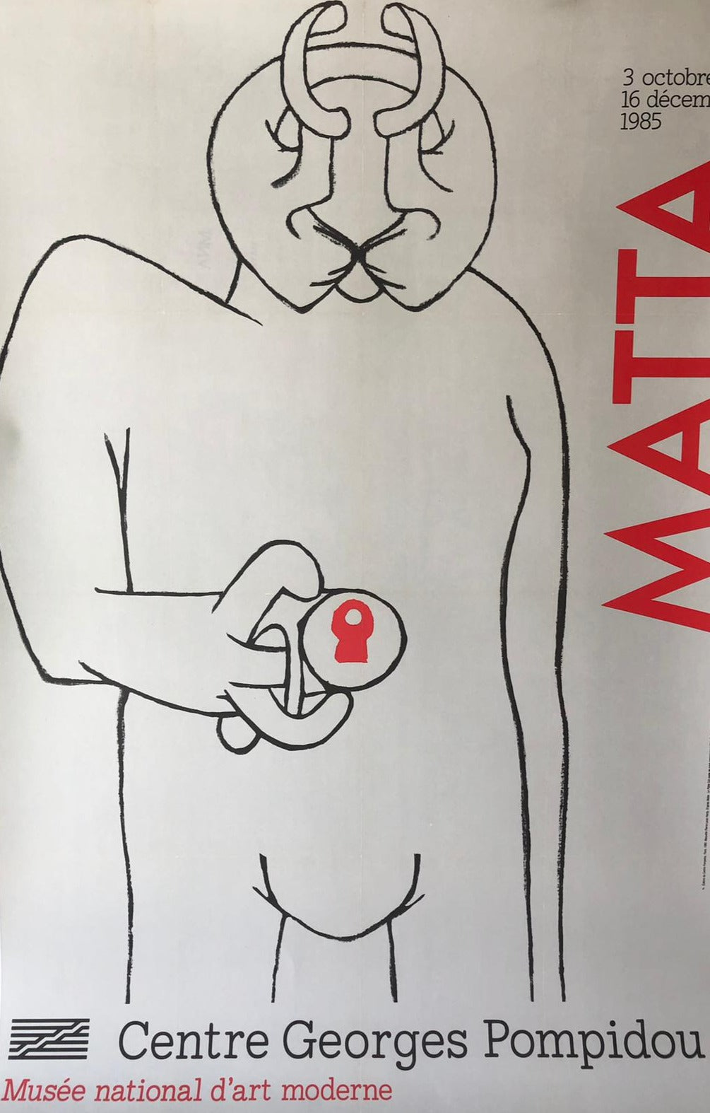 Matta, Centre Georges Pompidou