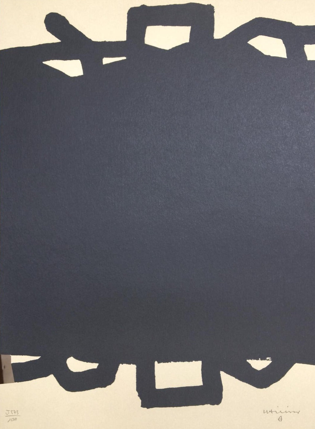 Eduardo Chillida signed Original Lithograph