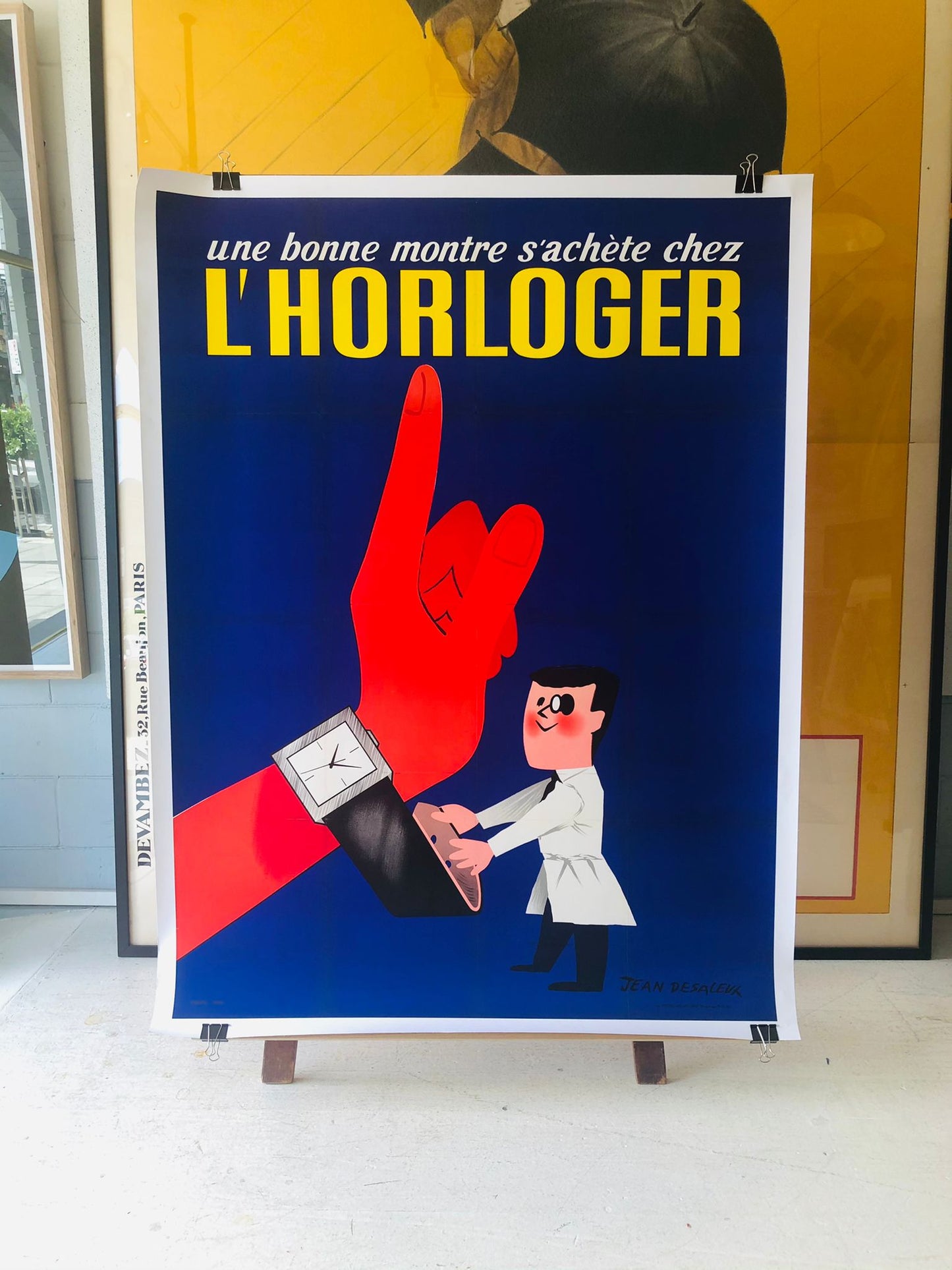 L'Horloger Watch Advertisement