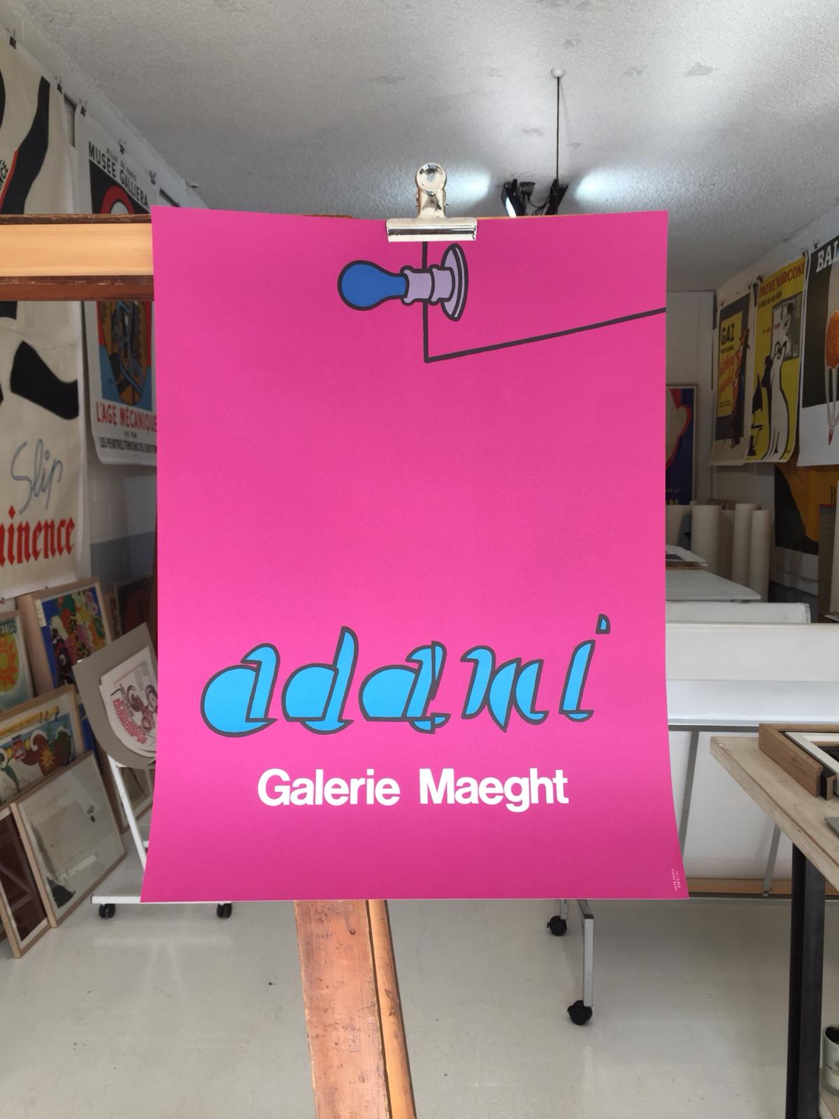 Valerio Adami, Galerie Maeght
