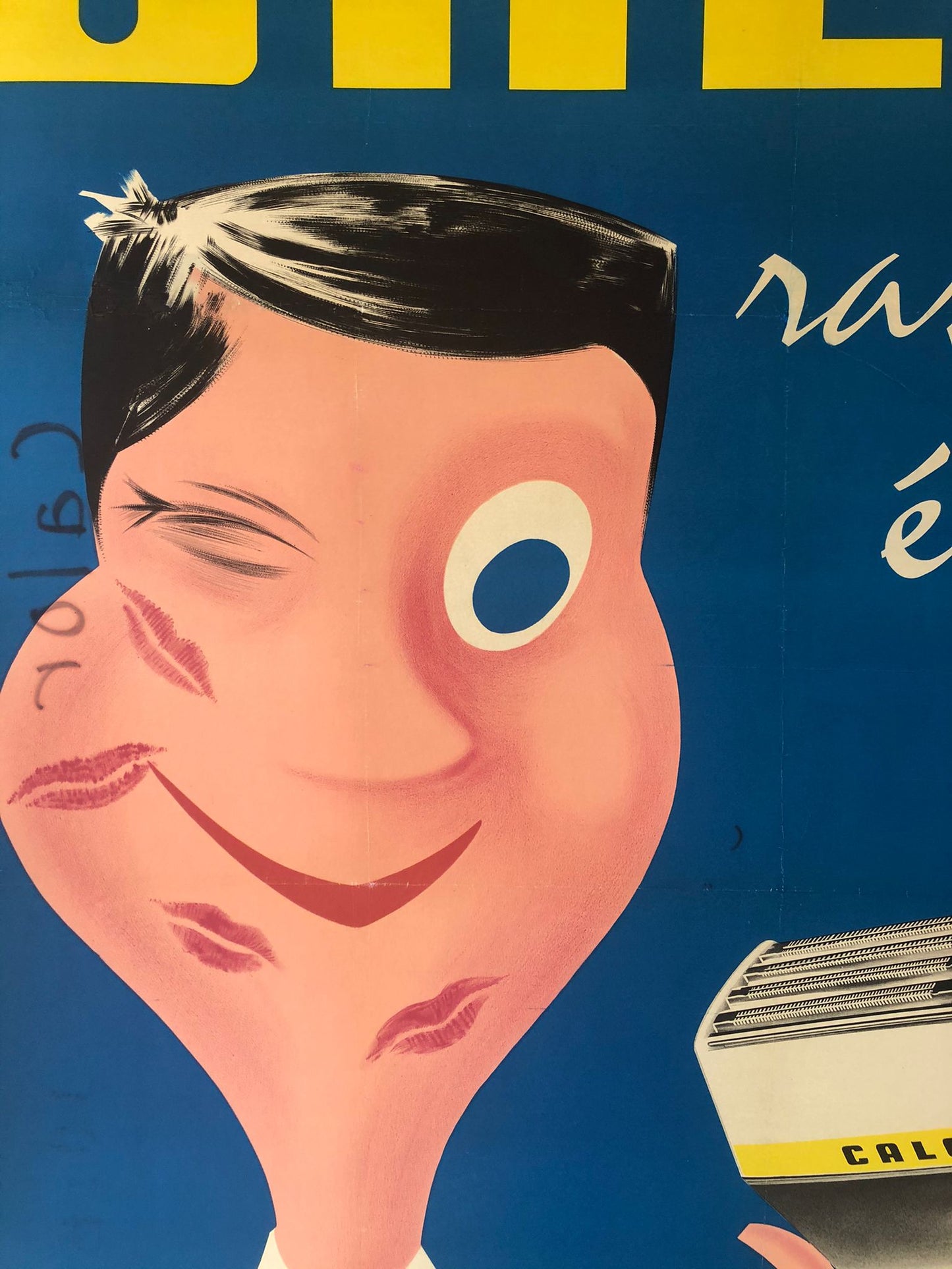 Calor Electric Razor Advertisement