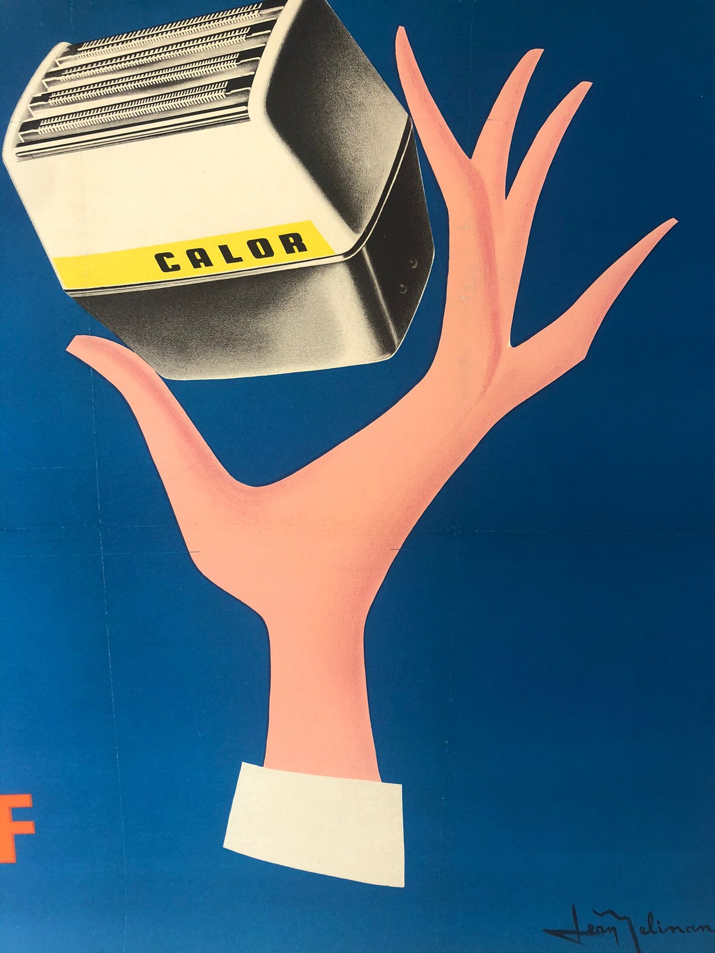 Calor Electric Razor Advertisement