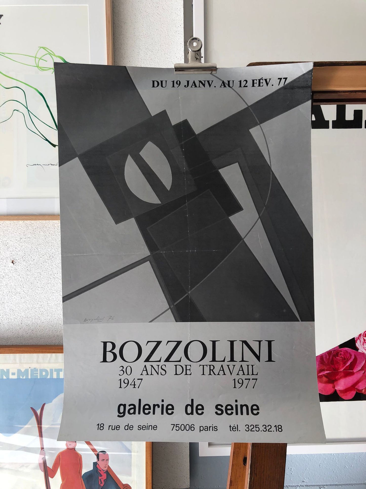 Bozzolini Exhibition Poster