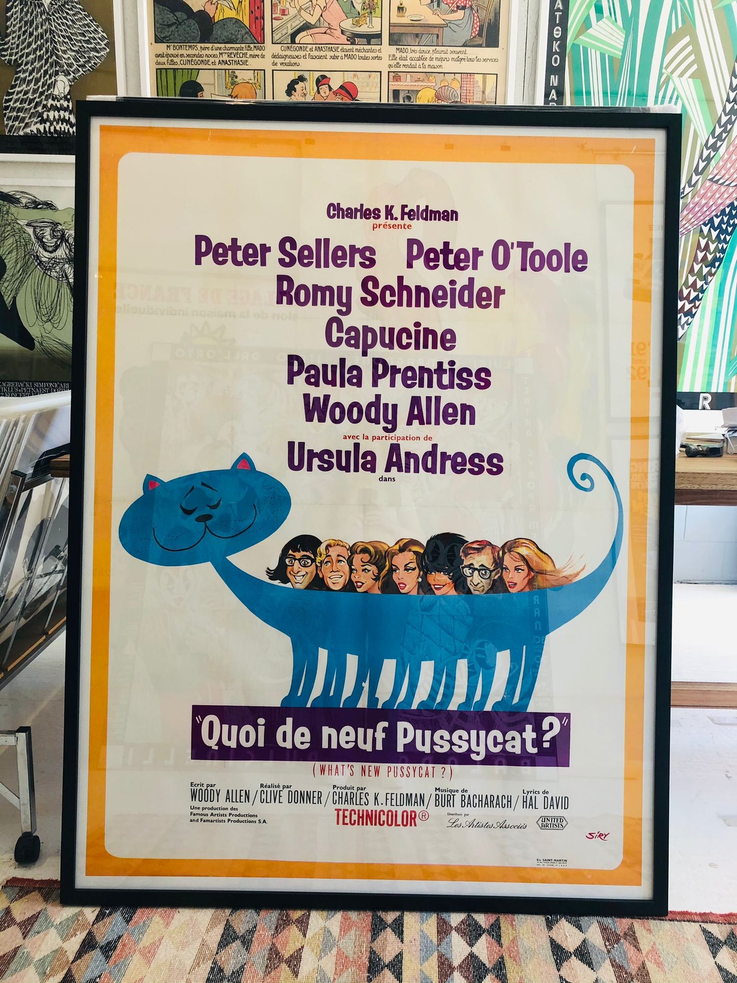 'What's New Pussycat?' Original Film Poster