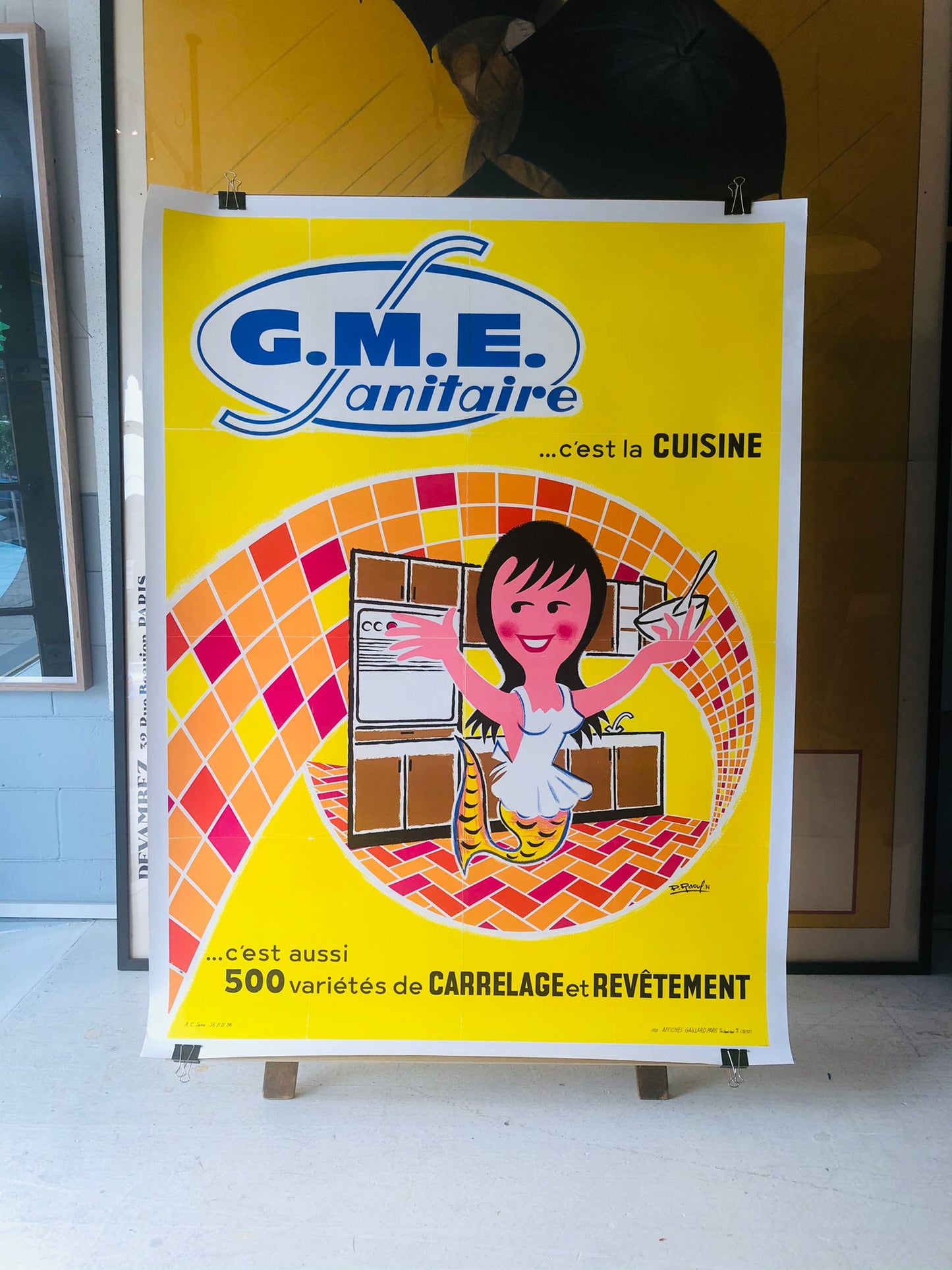 G.M.E Sanitaire Cleaning Product Advertisement by Raoul