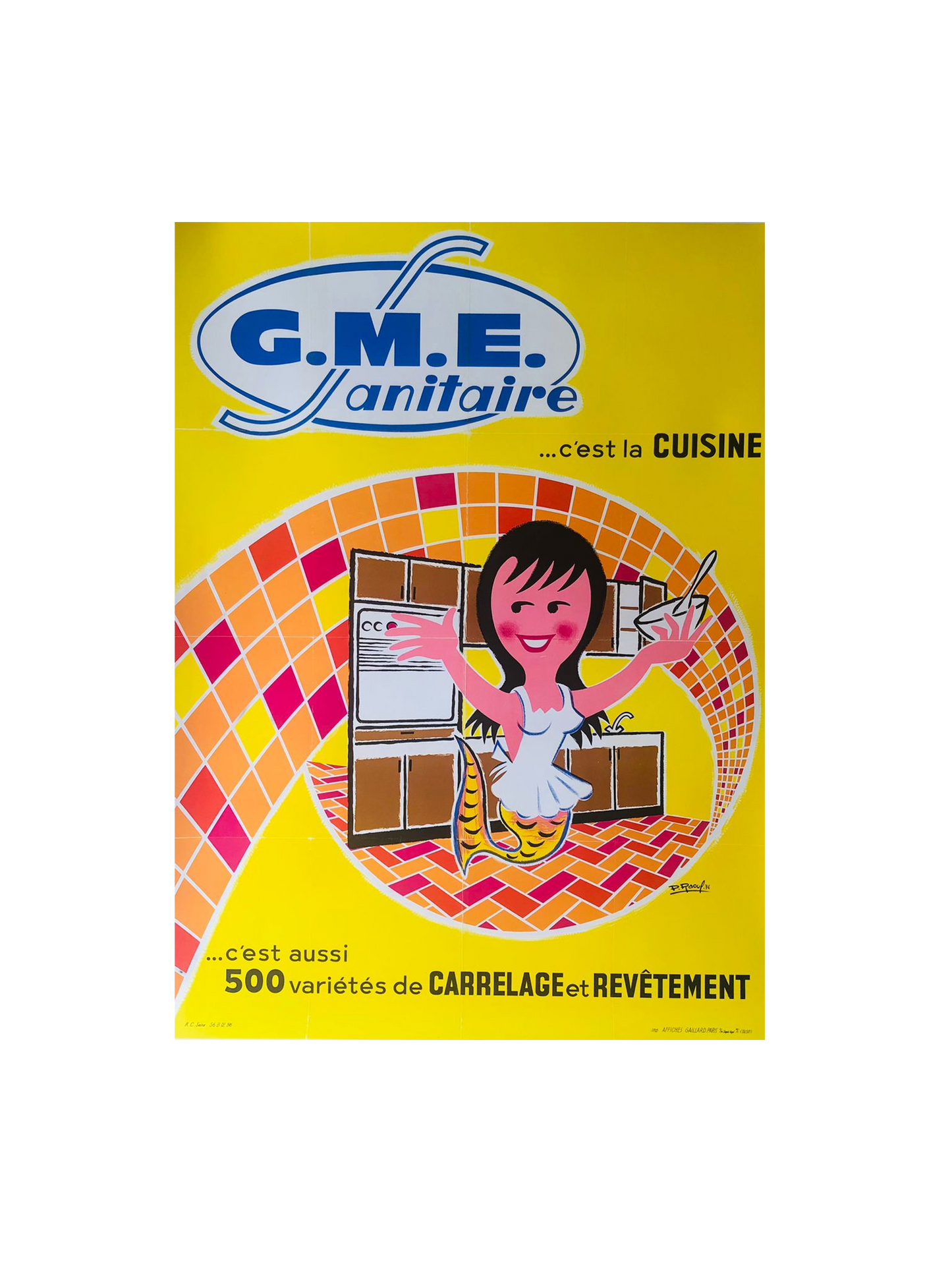 G.M.E Sanitaire Cleaning Product Advertisement by Raoul