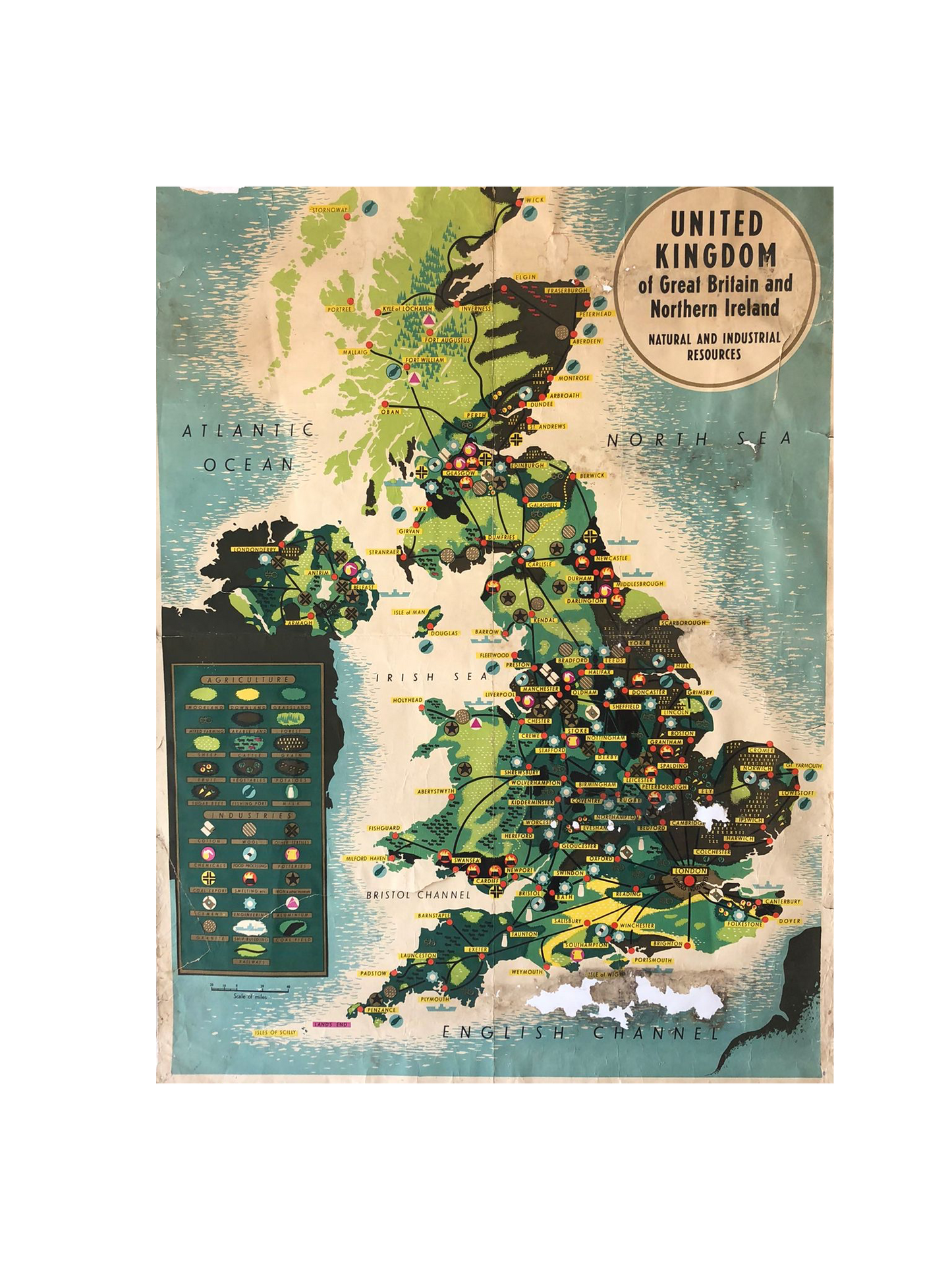 The United Kingdom Map