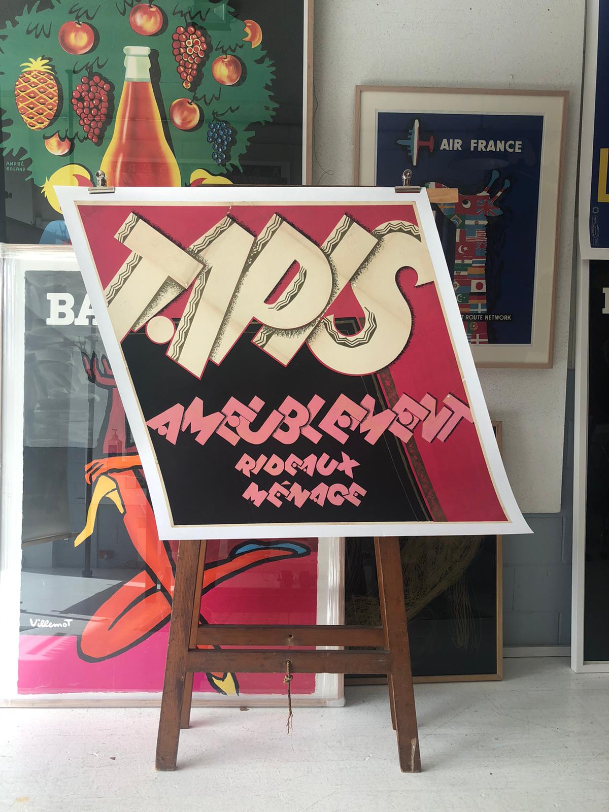 Tapis Ambeulement "Household Curtains" Advertisement