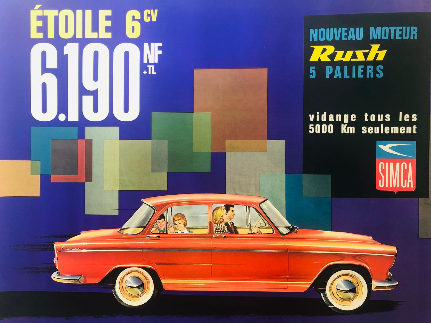 SIMCA Etoile Car Advertisement