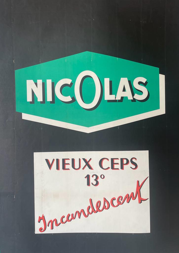 Nicolas Vintage Poster
