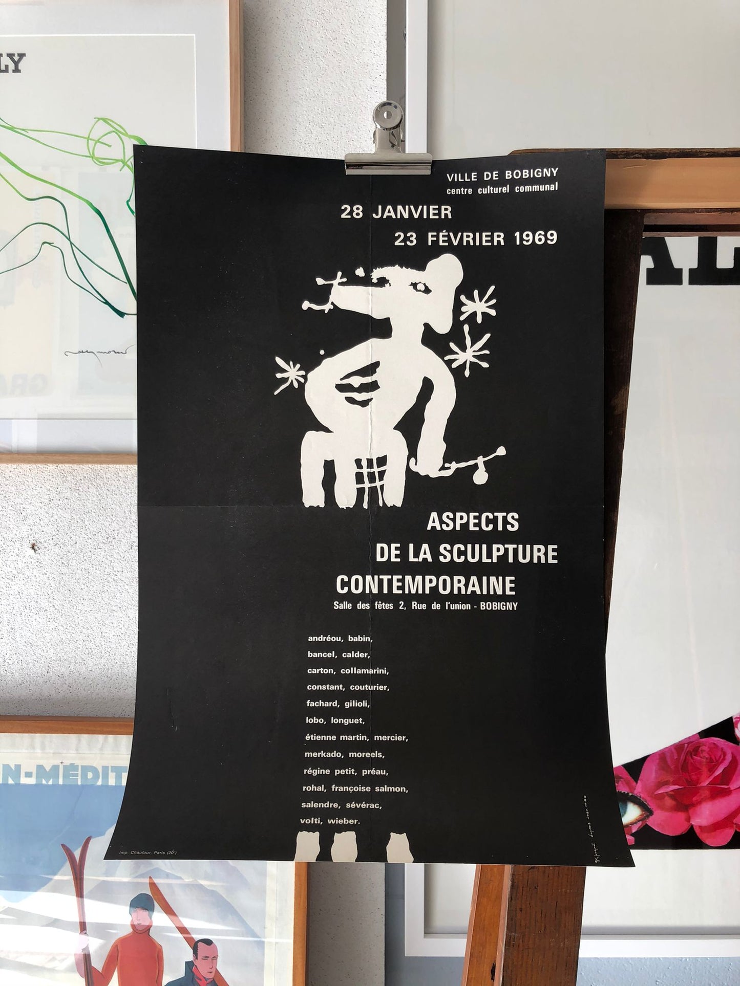 'Aspects of Contemporary Sculpture' Exhibition Poster