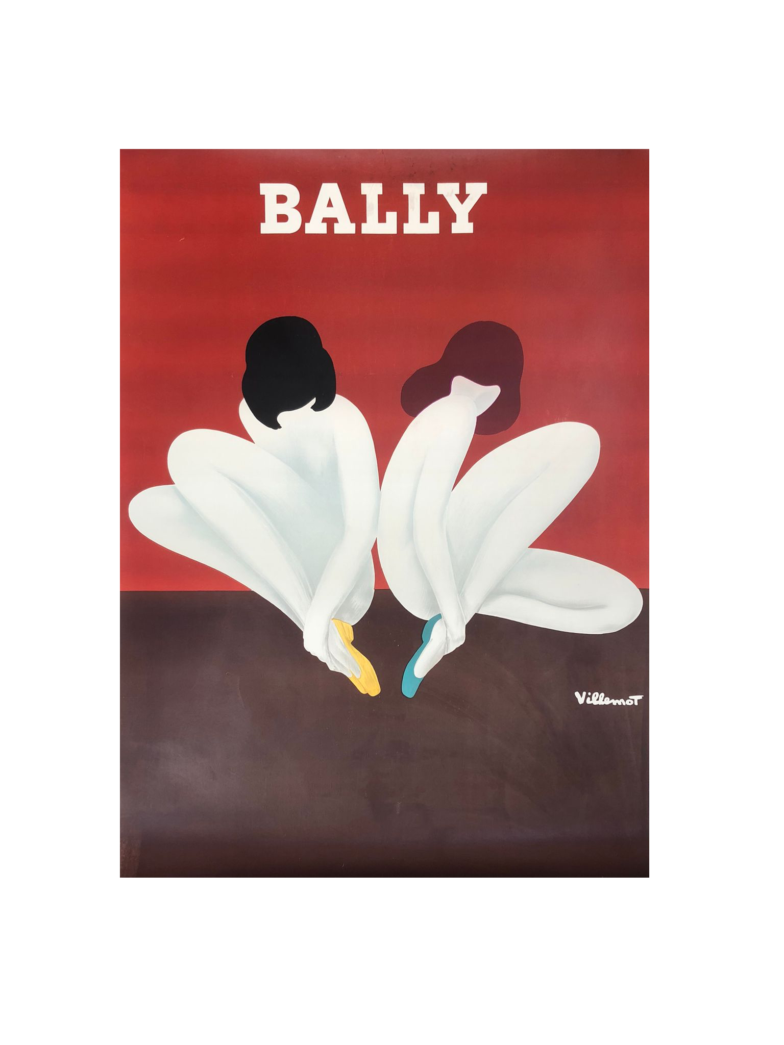 Bally Lotus by Bernard Villemot